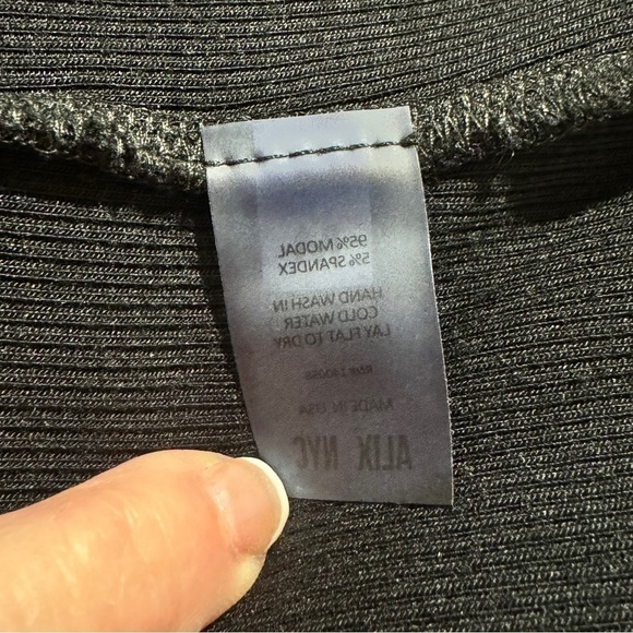 ALIX NYC Alcott Womens Halter Dress‎ Size Medium Color Black  NWT - Picture 9 of 11